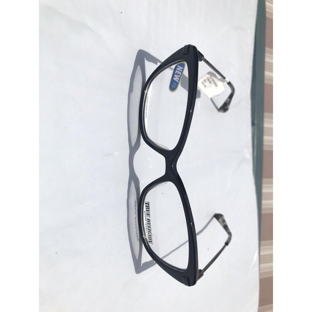 True Religion TRUT019 FW530 BLK Eyeglass Frames (NWT) 53-19-145